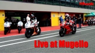 Live at Mugello with Andrea Forni and Panigale R subtitled EN [upl. by Pell799]