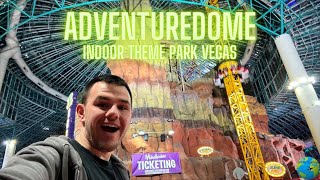 Adventuredome Las Vegas The ONLY Indoor Theme Park in Vegas Circus Circus Hotel [upl. by Noit]