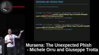 HITB2019AMS D2T1  Muraena The Unexpected Phish  Michele Orru and Giuseppe Trotta [upl. by Ferreby]