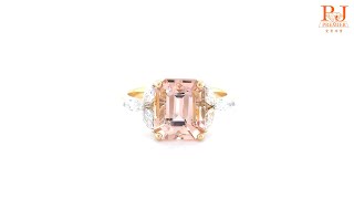 Morganite amp Diamond Ring [upl. by Anerul]