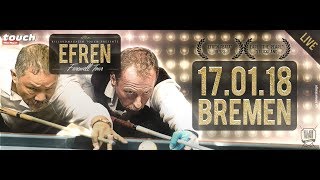 Efren Reyes Farewell Tour  Final Clash of The Titans 78 Stop Billardfreunde Bremen eV [upl. by Haroldson]