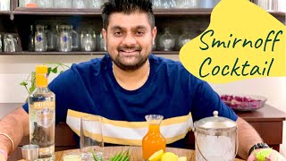 SMIRNOFF VODKA  Mango🥭Cocktail  Recipe amp Review [upl. by Eneiluj]