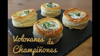 VOLOVANES DE CHAMPIÑONES [upl. by Odraude565]