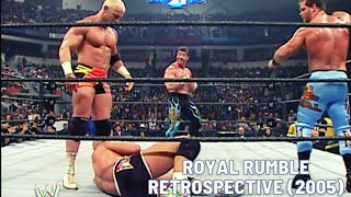 Royal Rumble Retrospective 2005 Daniel Puders Very Bad Day [upl. by Akcinahs174]