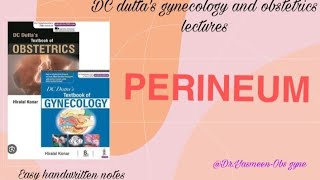 Perineum in femaleGynecological Perineum dcdutta gynecology viral [upl. by Lillis]