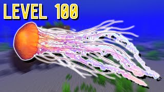 the level 100 jellyfish pet hypixel skyblock [upl. by Paulita916]