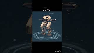 War robots robot Destrier to ai WR [upl. by Anatak]