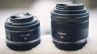 Only Have Money For One Grab This one RF 35 18 vs RF 50mm 18 Which Is Better For You [upl. by Cirted938]