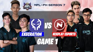 RENEJAY vs KELRA NA  EXE vs NXP GAME 1  MPL PH S7 Week 3 Day 1 [upl. by Avery]