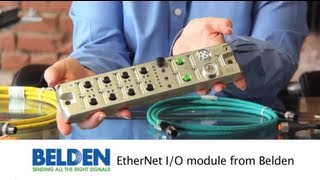 EtherNet IO module from Belden [upl. by Adnahsar]