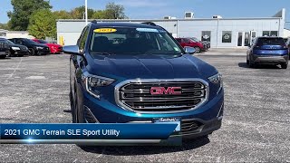 2021 GMC Terrain SLE Sport Utility Findlay Tiffin Bowling green Ottawa and Kenton [upl. by Margery]