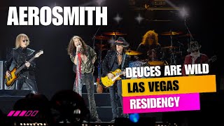 Aerosmith In concert Las Vegas  Deuces Are Wild [upl. by Einafit393]