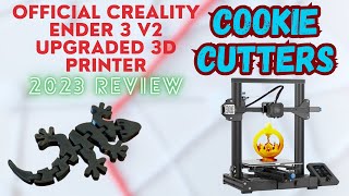 Official Creality Ender 3 V2 Upgraded 3D Printer  2023 Review [upl. by Negroj]