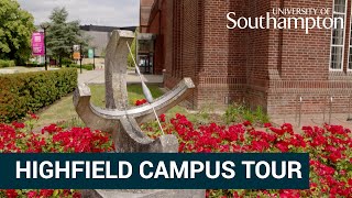 Highfield Campus Tour  University of Southampton [upl. by Albric]