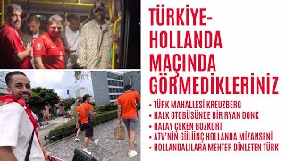 Hollandalılara Mehter dinleten Türk ve otobüsteki Ryan Donk [upl. by Yrebmik353]