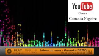 Horia Brenciu feat Delia Inima nu vrea Karaoke DEMO Instrumental Negativ [upl. by Wiseman919]