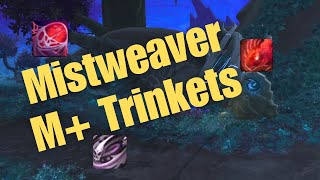 Mistweaver Monk Best in Slot Trinkets  M Trinket Guide [upl. by Saideman]