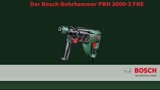 Bosch stellt vor Bohrhammer PBH 30002 FRE [upl. by Kcinimod630]