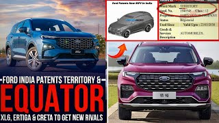 Ford Territory amp Ford Equator India Launch Confirmed  Ford India Comeback With Xuv700 Rival [upl. by Enyalaj421]