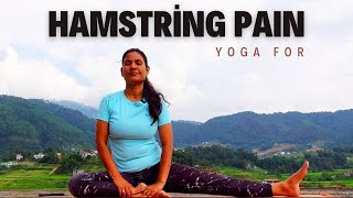 Yoga for Hamstring pullpain hamstringinjury yogaforhamstring [upl. by Thompson]