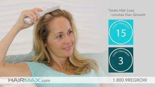 HairMax Advanced 7 LaserComb Hair Loss Treatment [upl. by Nnylrebma]