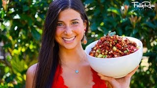 FullyRaw Vegan Chili [upl. by Essirehc65]