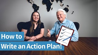 Action Plan Example amp How to Write a Tactical Plan  The Business Startup Series Episode 5 [upl. by Lauber]