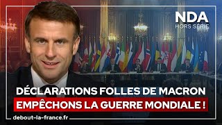 Empêchons Macron de déclencher la guerre  Nicolas DupontAignan [upl. by Forlini397]