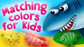 Matching Colors for Kids  Matching Games for Preschool and Kindergarten  Kids Academy [upl. by Lucho]