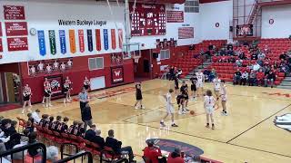 2023 24 Wapakoneta vs Coldwater JV boys basketball [upl. by Magavern782]