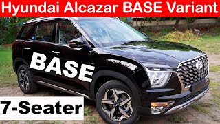 Hyundai Alcazar Prestige Base Model Walkaround Review l Aayush ssm [upl. by Nylecyoj23]