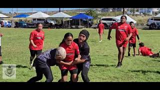 U12 Kona Royals Rugby BLACK vs Kahuku  3224 [upl. by Orimar]