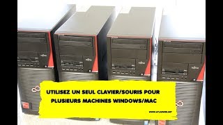 Utilisez un seul claviersouris pour plusieurs machines Windows [upl. by Hazeghi294]