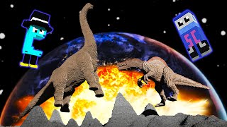 We Blow Up Dinosaurs on the Moon in Teardown Multiplayer [upl. by Torbert]