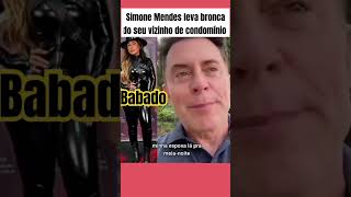 Simone Mendes leva bronca no seu condomínio por causa do cachorro shortsvideo cachorro noticias [upl. by Yatnoed97]