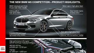 2019 BMW M5 Competition [upl. by Ahtekal54]