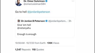 Imām Omar Suleiman responds to jordan peterson on Palestine OmarSuleimanPersonal ​⁠ [upl. by Enoch209]