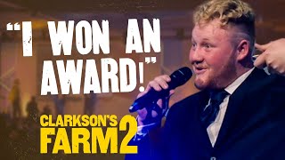 Jeremy amp Kaleb’s BIG Win At The British Farming Awards  Clarkson’s Farm S2 [upl. by Alek]