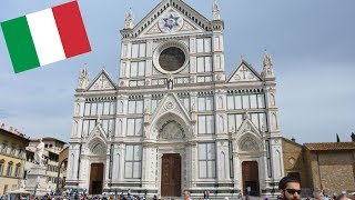 SANTA CROCE CHURCHThe Pantheon of Florence and Its Famous Tombs [upl. by Revert838]