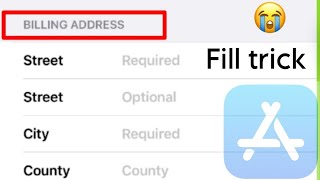 How to Fill Billing Address on any iPhone  Billing address problem fixed [upl. by Aneeh453]