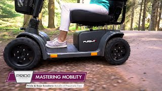 Mastering Mobility  Pride Mobility®  Advantages of Pneumatic Tires [upl. by Eibbed]