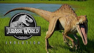 Spinoraptor  Jurassic World Evolution DLC Momen Lucu Bahasa Indonesia [upl. by Darelle617]