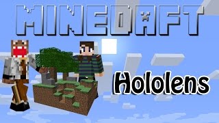 Hololens in Minecraft [upl. by Einttirb]