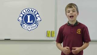 5 Buderim Mountain State School Lessons in Road Safety Lions Walk to School HD [upl. by Isadore]