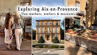 Exploring AIXENPROVENCE decor shopping artist workshops amp more  XO MaCenna Vlogs [upl. by Gudren962]