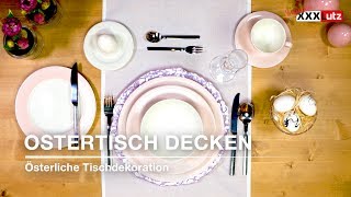 Osterdekoration für den Esstisch  DIY Ostertisch  XXXLutz [upl. by Ecnerret458]