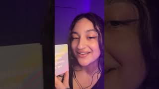 ASMR 🦋  affirmation card… asmr affirmations goodvibes sleepytingles [upl. by Norramic870]