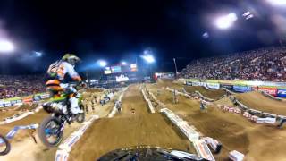 GoPro HD Nico Izzi Main Event 2012 Monster Energy Supercross Las Vegas [upl. by Donal]