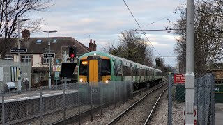 Birkbeck Railway Station amp Croydon Tramlink TFL Tram Stop 1622024 [upl. by Aznola]