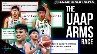 UAAP Basketball Recruitment News  DLSU Green Archers  ADMU Blue Eagles  UP Maroons  UST Tigers [upl. by Suiratnod]